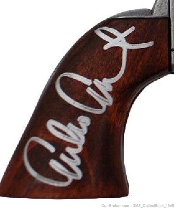 Emilio Estevez Young Guns Autographed Signed Colt 45 Replica Revolver COA-img-1