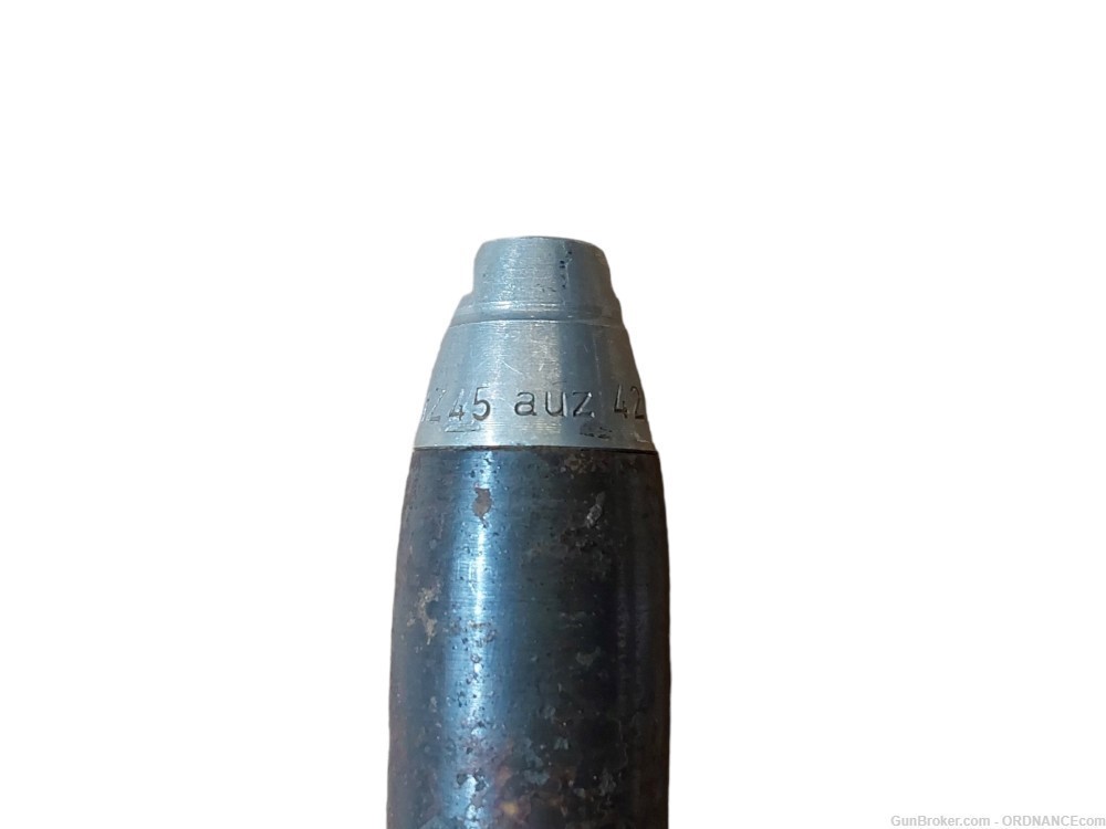 20mm German WWII H.E. round for Flak 28 and 29 20x110mm inert shell ammo-img-9