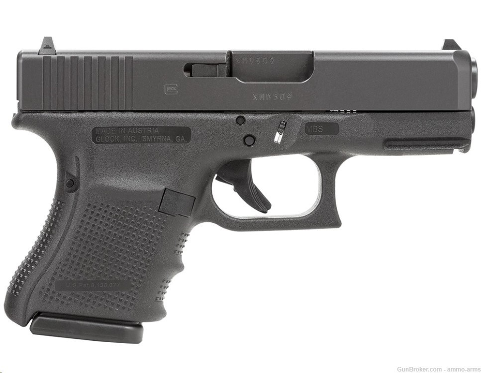 Glock G29 Gen 4 Compact 10mm 3.78" Black 10 Rounds PG2950201-img-1