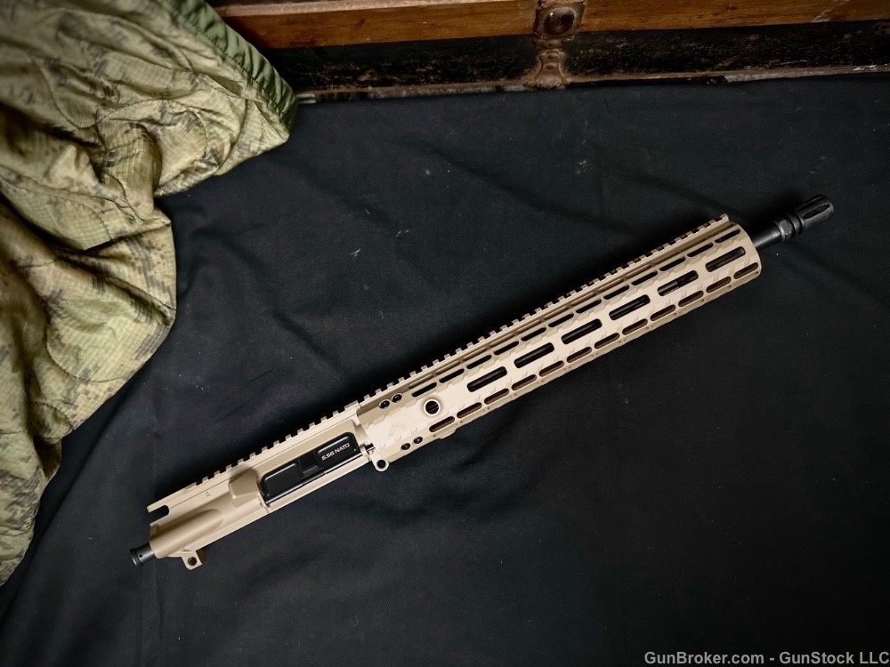 Aero M4E1 Enhanced Upper FDE w/ Ballistic Advantage 14.5" 5.56 Hanson -img-1