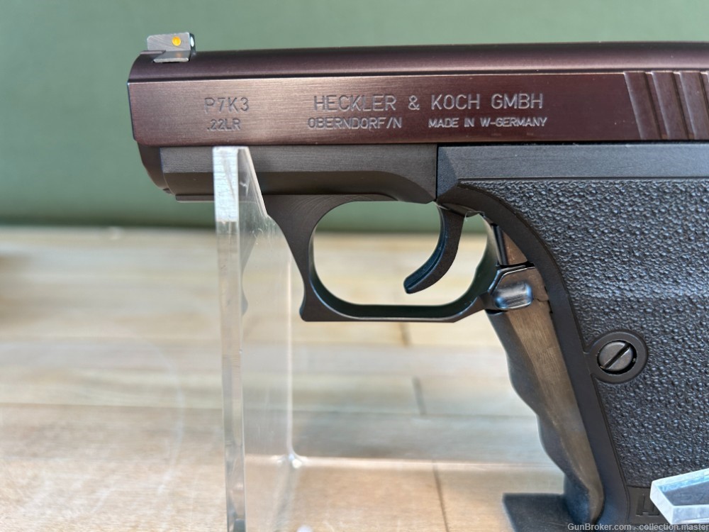 H&K P7K3 Squeeze Cocker Heckler & Koch .22 LR Pistol 1994 Rare Like New HK -img-7