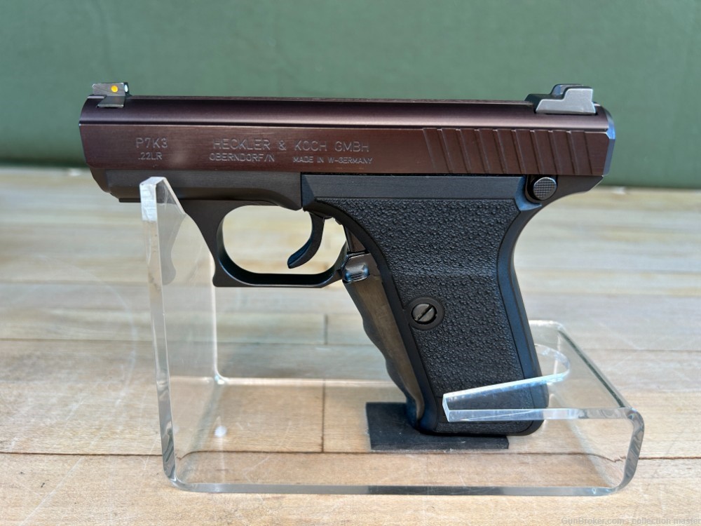H&K P7K3 Squeeze Cocker Heckler & Koch .22 LR Pistol 1994 Rare Like New HK -img-1