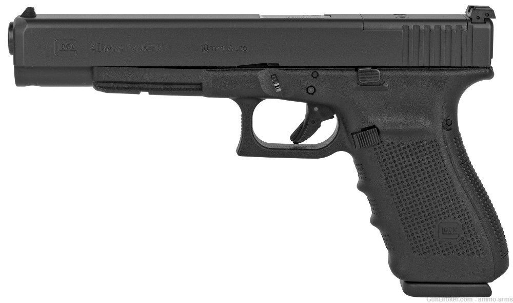 Glock G40 Gen 4 MOS 10mm 6.02" 10 Rounds Black PG4030101MOS-img-2