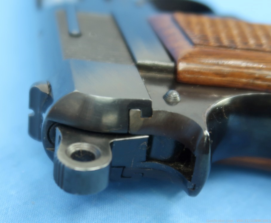 Browning Hi Power 9mm Blued T Series Belgium Made Cased 1969-img-17