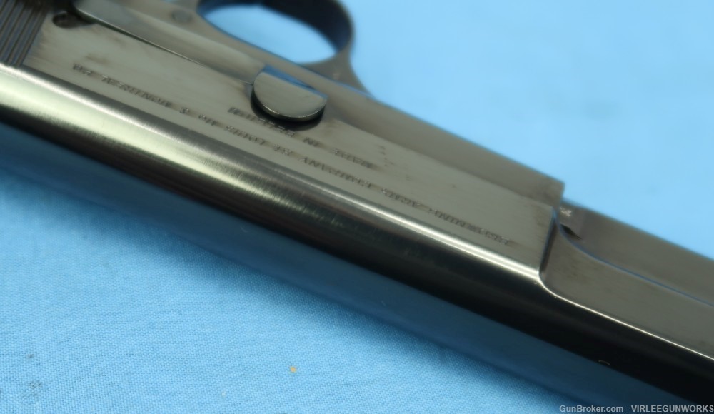 Browning Hi Power 9mm Blued T Series Belgium Made Cased 1969-img-33