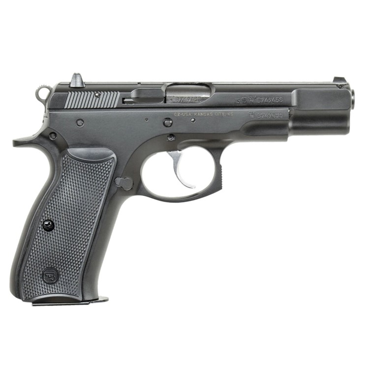 Cz-Usa CZ 75B 9mm Luger 4.72 BBL Black Polycoat 16 Rd-img-0