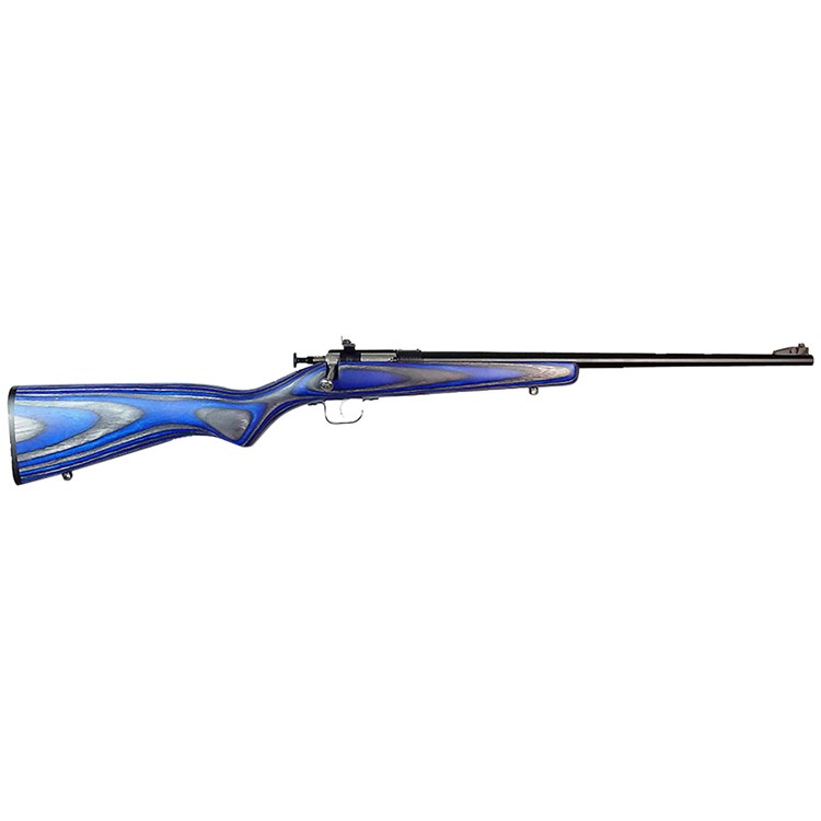Keystone Sporting Arms Cricket Youth 22 LR Rifle 16.125 Single Shot Blue -img-0