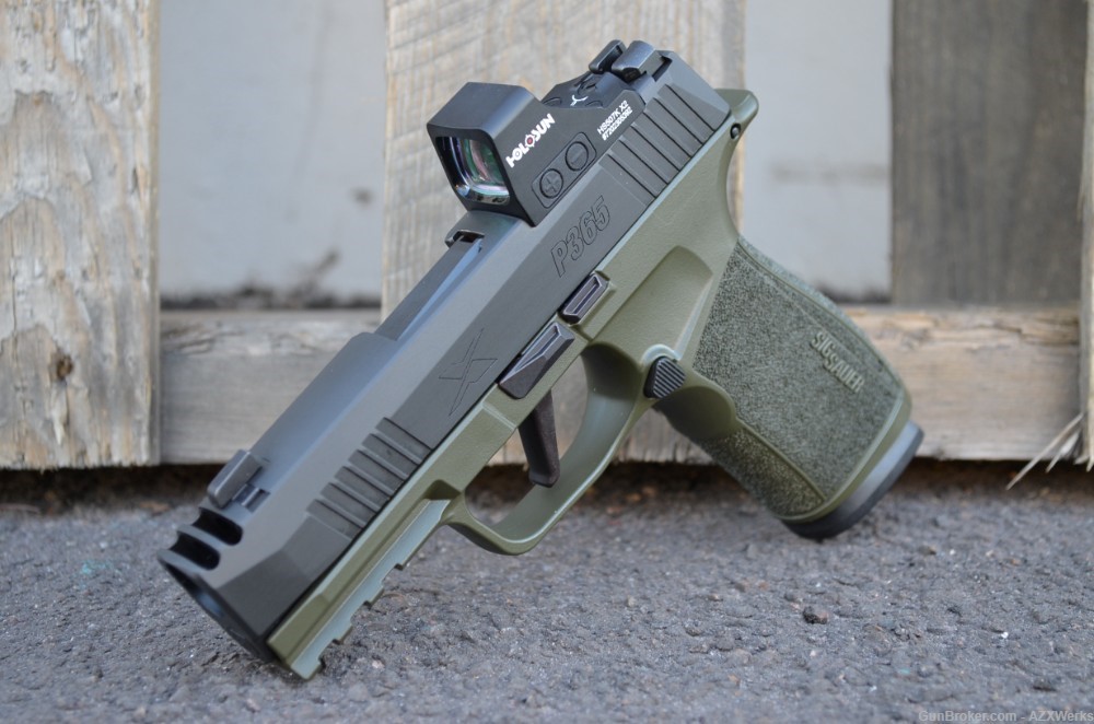 Sig P365X Macro Comp 365 X Holosun 507K X2 X-Werks OD Green New 2-17rd ...