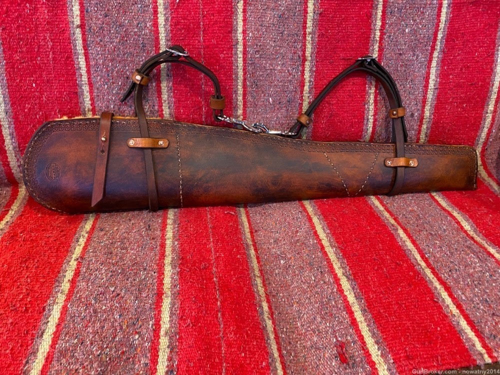 Custom Leather Saddle Scabbard, Marlin 1895, Winchester 94 Carbines ...