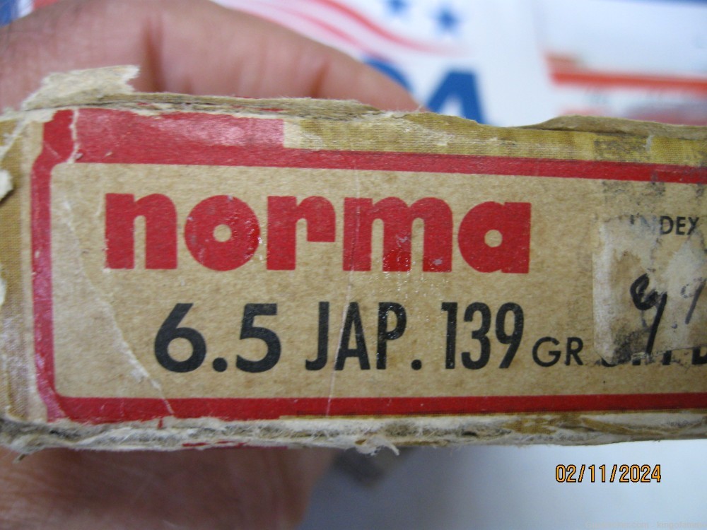 22 rounds Scarce 6.5 JAP Norma 156 gr, 139gr SP Hunting Ammo in 2 NOS Boxes-img-4