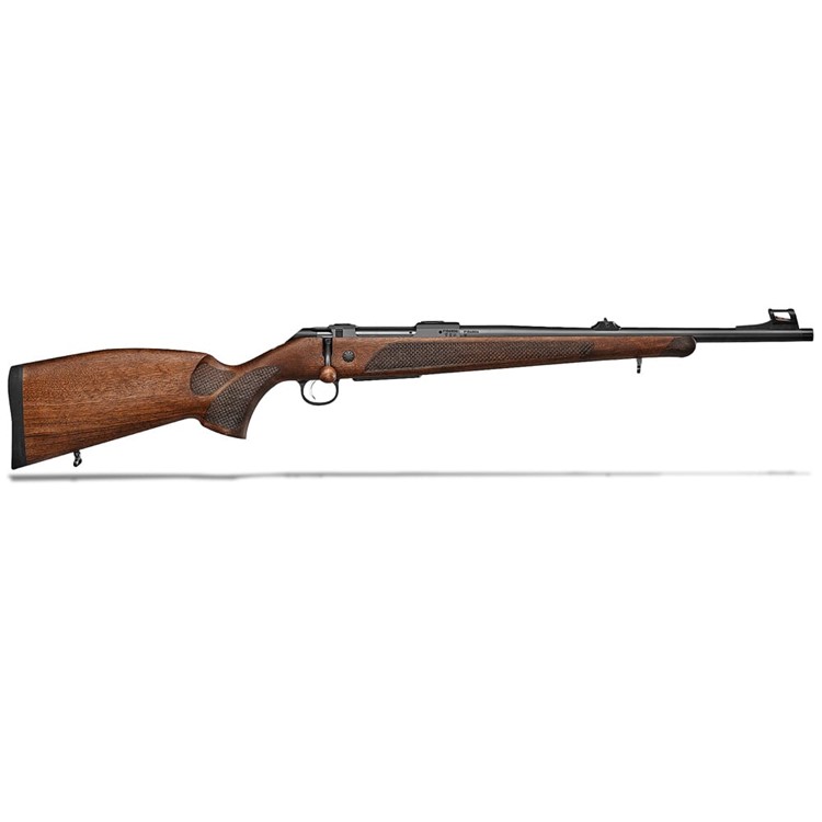 CZ-USA 600 ST1 Lux .223 Rem 4rd 20" M15X1 Walnut Stock Rifle 07301-img-0