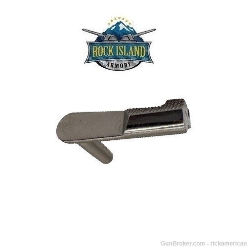 Rock Island 1911 45 ACP Slide Stop, High Polish Nickel NEW! # 4506GIHP-img-0