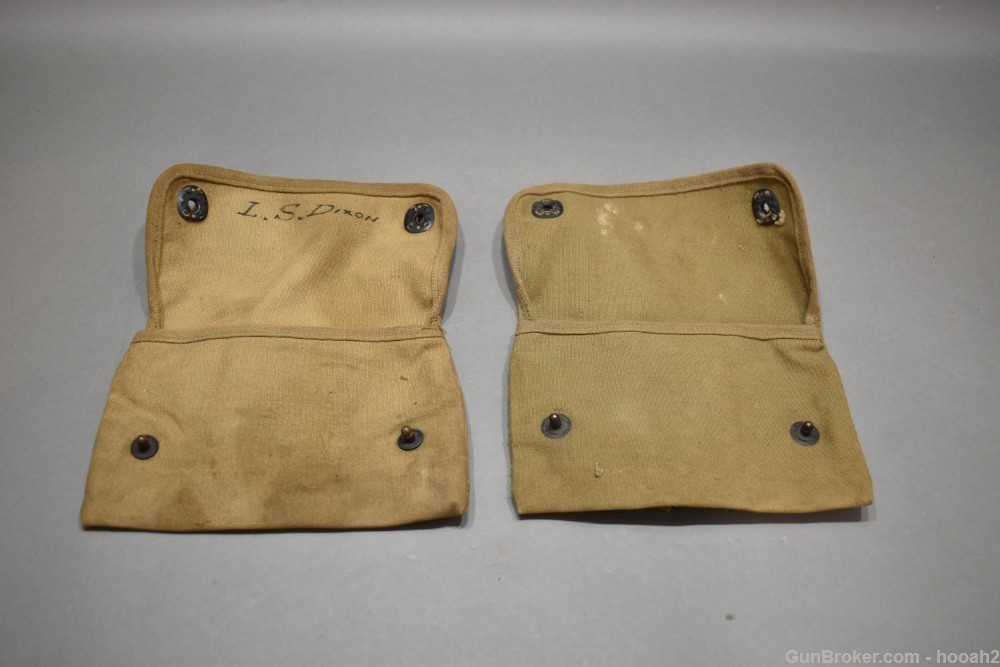 2 US WWI Pouches H&P and OMO 1918 Squad Leaders Medical ? READ-img-8