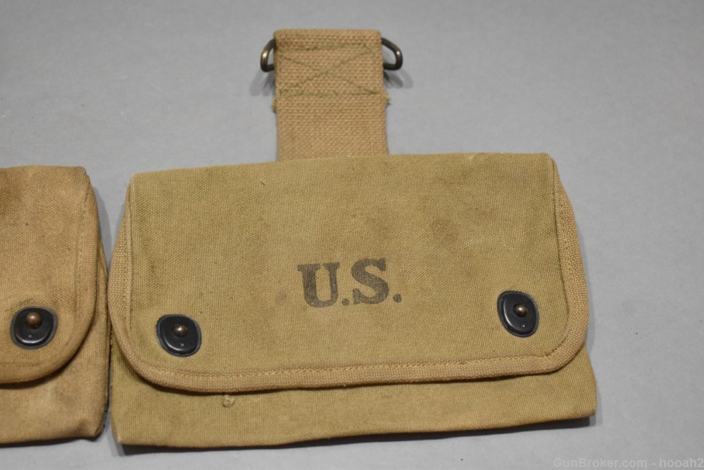 2 US WWI Pouches H&P and OMO 1918 Squad Leaders Medical ? READ-img-2