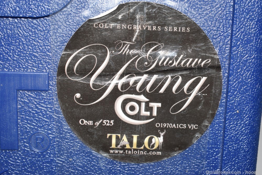 Wonderful Colt Talo 1911 Gustave Young Engravers Edition 45 ACP W Box 2019-img-39