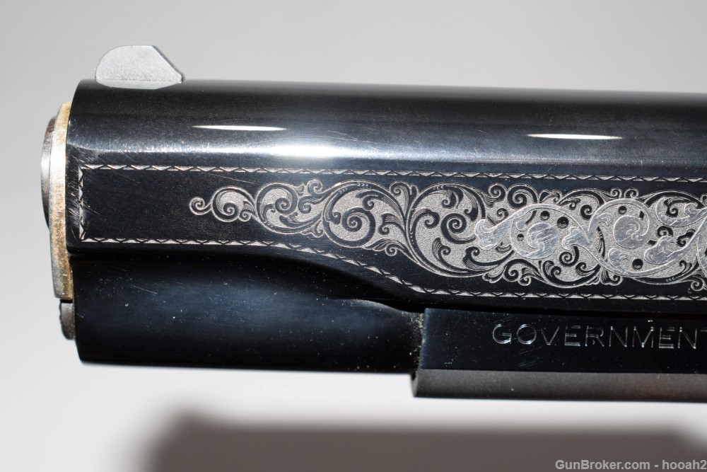 Wonderful Colt Talo 1911 Gustave Young Engravers Edition 45 ACP W Box 2019-img-15
