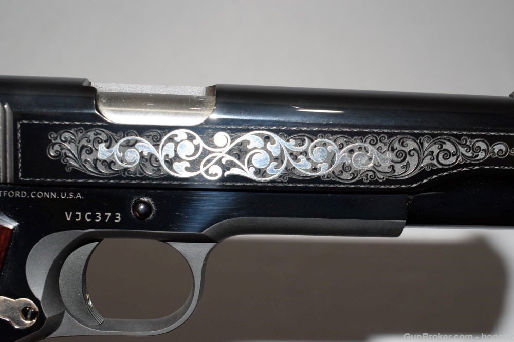 Wonderful Colt Talo 1911 Gustave Young Engravers Edition 45 ACP W Box 2019-img-28