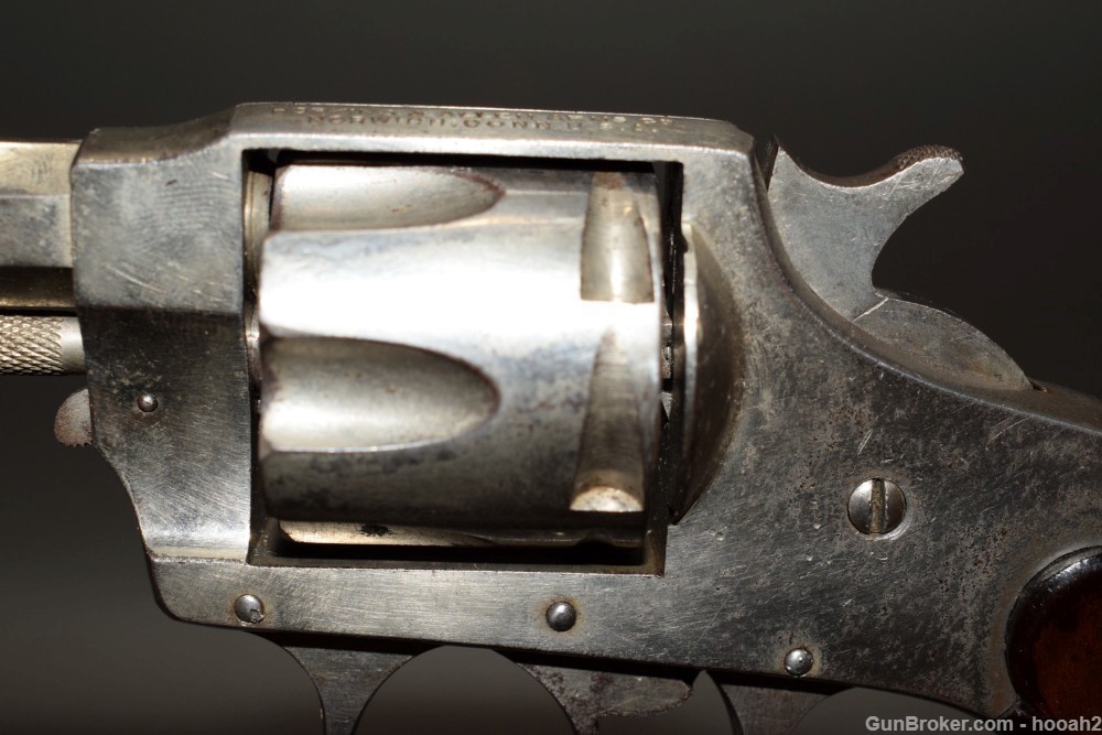 Hopkins & Allen Range Model Double Action 4" Revolver 32 S&W C&R-img-9