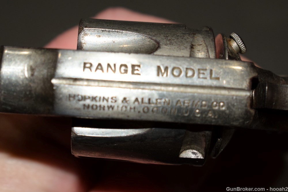 Hopkins & Allen Range Model Double Action 4" Revolver 32 S&W C&R-img-25