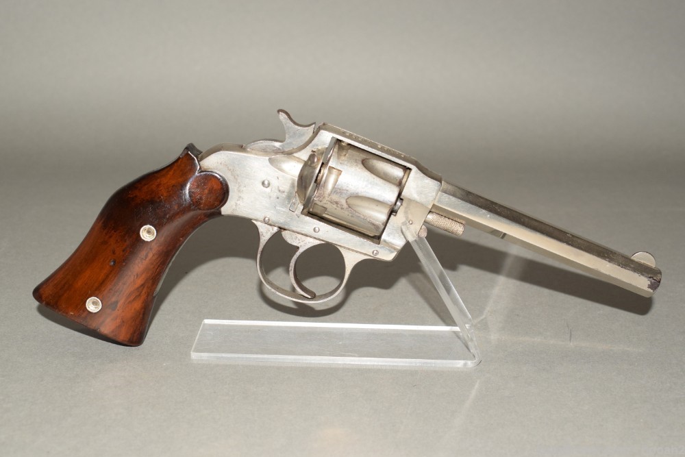 Hopkins & Allen Range Model Double Action 4" Revolver 32 S&W C&R-img-0