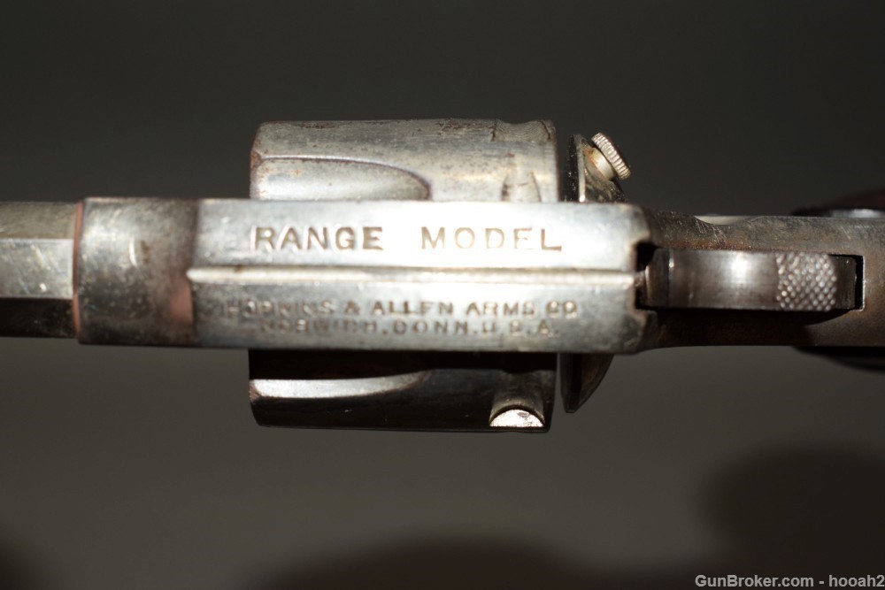 Hopkins & Allen Range Model Double Action 4" Revolver 32 S&W C&R-img-14