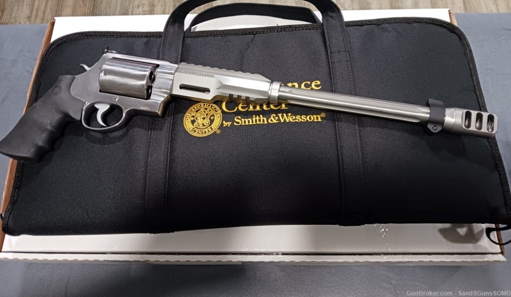SMITH & WESSON 460 HUNTER PERFORMANCE CENTER 14" STAINLESS REVOLVER NEW-img-1