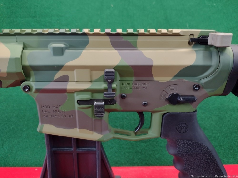 Aero Precision M4E1 Custom Rifle 223 Wylde 18" Camo Paint Set $1699-img-1