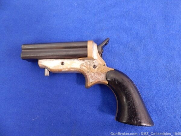 1870s Sharps 30 Caliber RF Pepperbox Pistol Gun-img-5