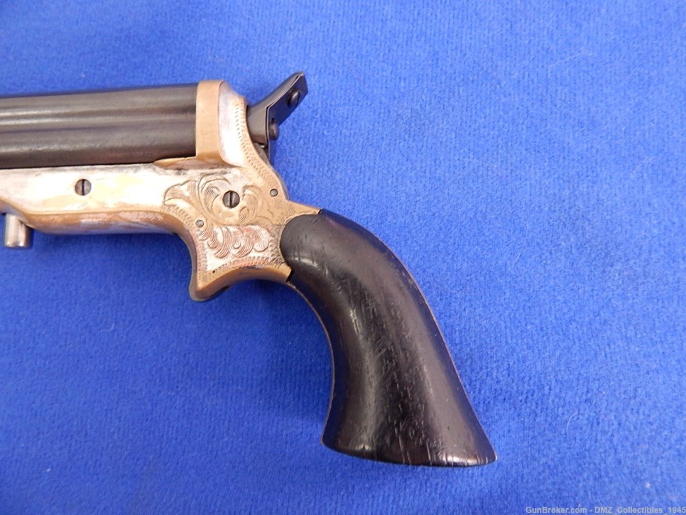 1870s Sharps 30 Caliber RF Pepperbox Pistol Gun-img-6