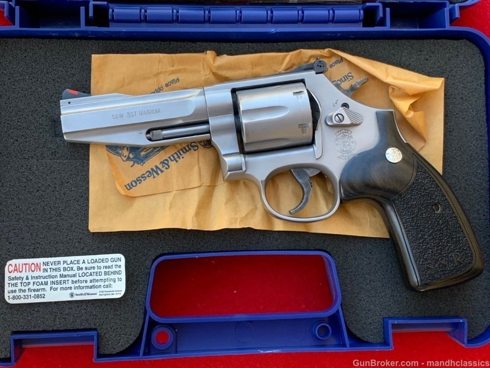 LNIB Smith & Wesson (S&W) 686 SSR, 4", 357 Mag, Pro Series, stainless-img-4