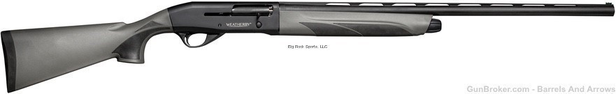 Weatherby ESN1226PGM Element Semi-Auto Shotgun Synthetic 12Ga 26" -img-0