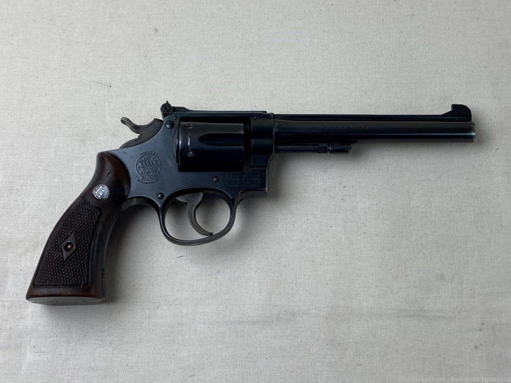 Smith & Wesson Pre 17 K22 22LR 6" Blued-img-11