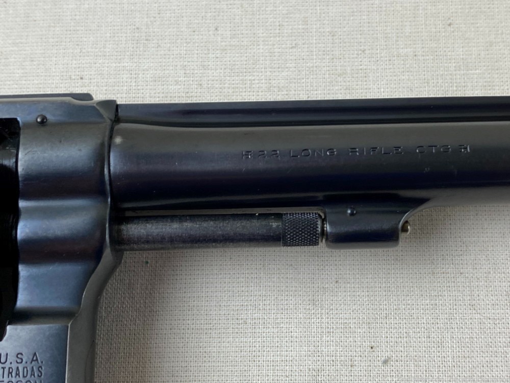 Smith & Wesson Pre 17 K22 22LR 6" Blued-img-18