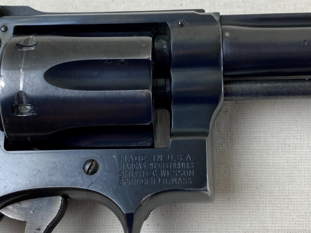 Smith & Wesson Pre 17 K22 22LR 6" Blued-img-17