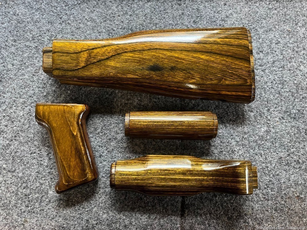 SAM7 SAM5 Type 3 Milled AK Golden Blonde Laminate Wood Stock Set-img-6