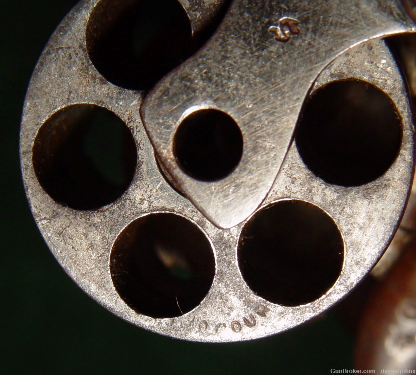 Rare Civil War Era Belgian, ROCOUR Pinfire Revolver Swing Out Cylinder 6mm -img-18