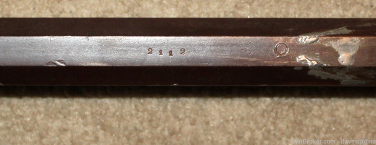 Extremely RARE  Allen Iron Frame, Side Hammer, Single Shot Percussion Rifle-img-13