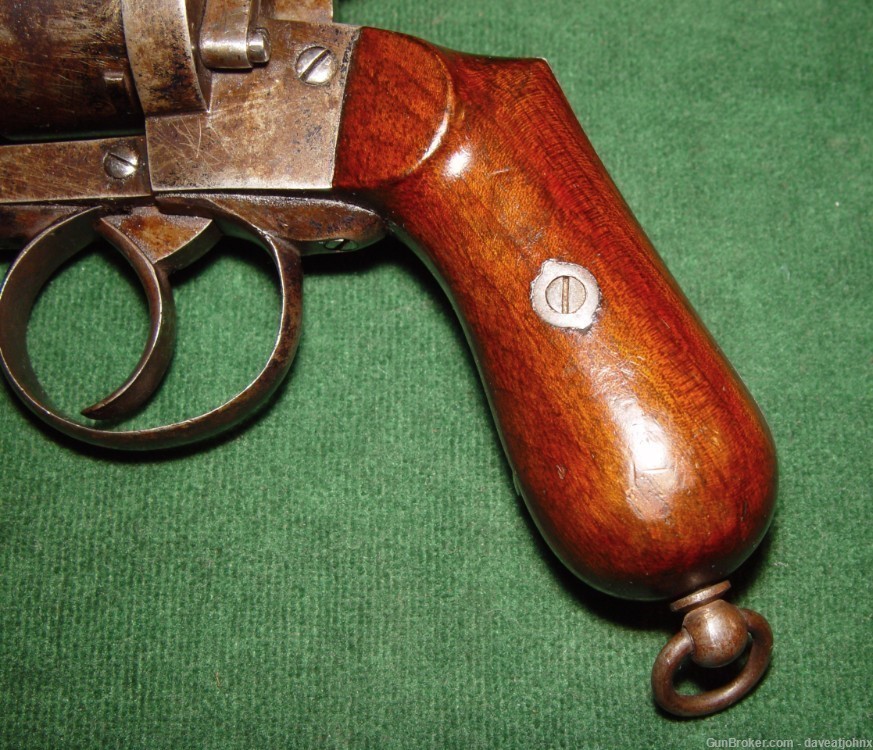 Civil War Era MAURICE ARENDT 9mm Pinfire Revolver-img-15