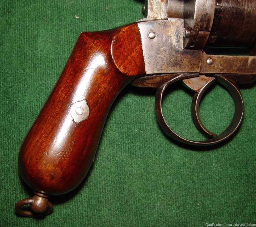Civil War Era MAURICE ARENDT 9mm Pinfire Revolver-img-16