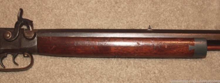 Rare 1840's Iron Frame Allen STYLE Single Shot Percussion Rifle-img-10