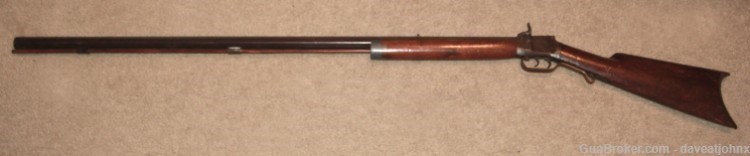 Rare 1840's Iron Frame Allen STYLE Single Shot Percussion Rifle-img-1
