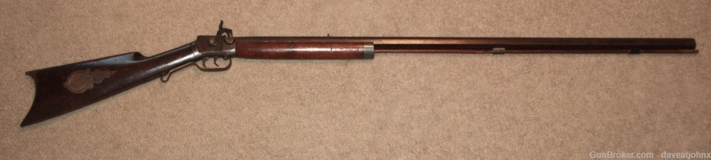 Rare 1840's Iron Frame Allen STYLE Single Shot Percussion Rifle-img-0