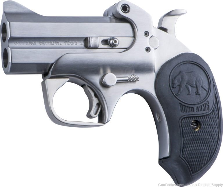 NIB - Bond Arms PAPA BEAR 45LC/410 2.5" w/Holster-img-0