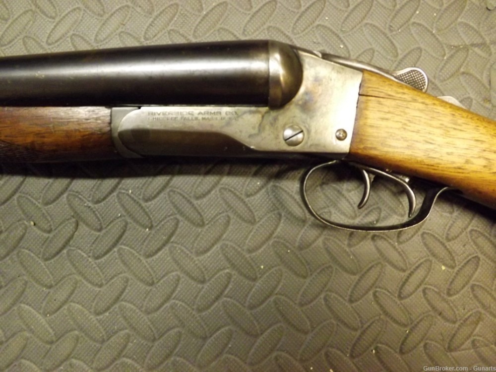 Riverside double barrel shotgun/Stevens Arms 12 gauge-img-4