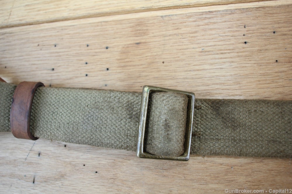 Bulgarian Fatty Mosin Nagant 91/30 M44 Canvas Leather Dog Collar Sling-img-7