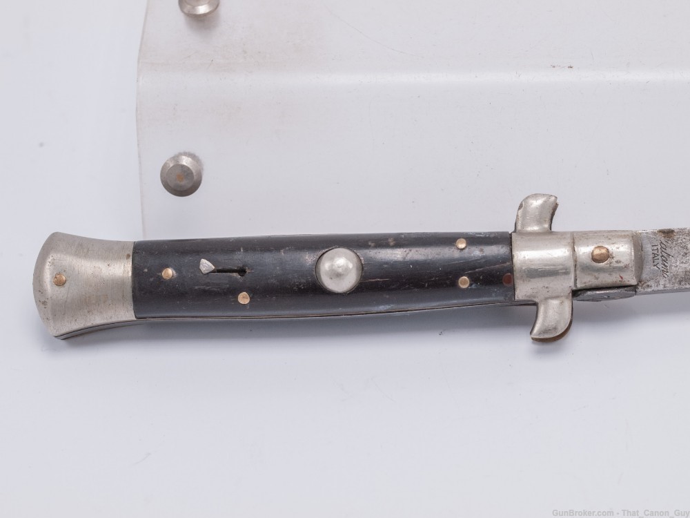 Rare AS-IS 1950s - Latama Italian Stiletto Switchblade Automatic Knife 8"-img-1