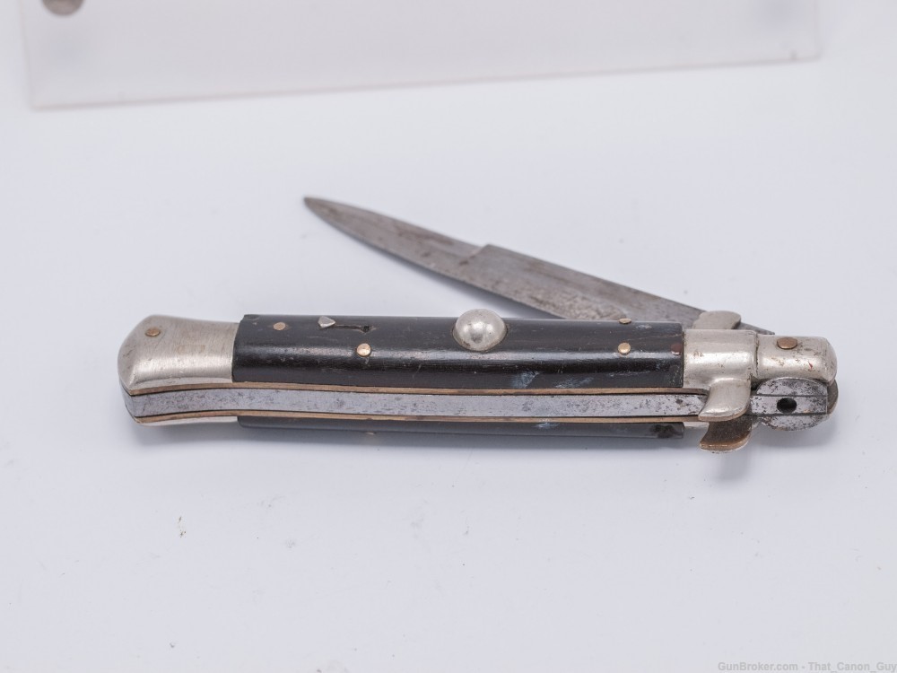 Rare AS-IS 1950s - Latama Italian Stiletto Switchblade Automatic Knife 8"-img-7