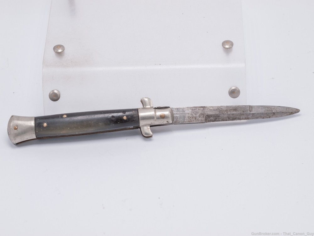 Rare AS-IS 1950s - Latama Italian Stiletto Switchblade Automatic Knife 8"-img-3