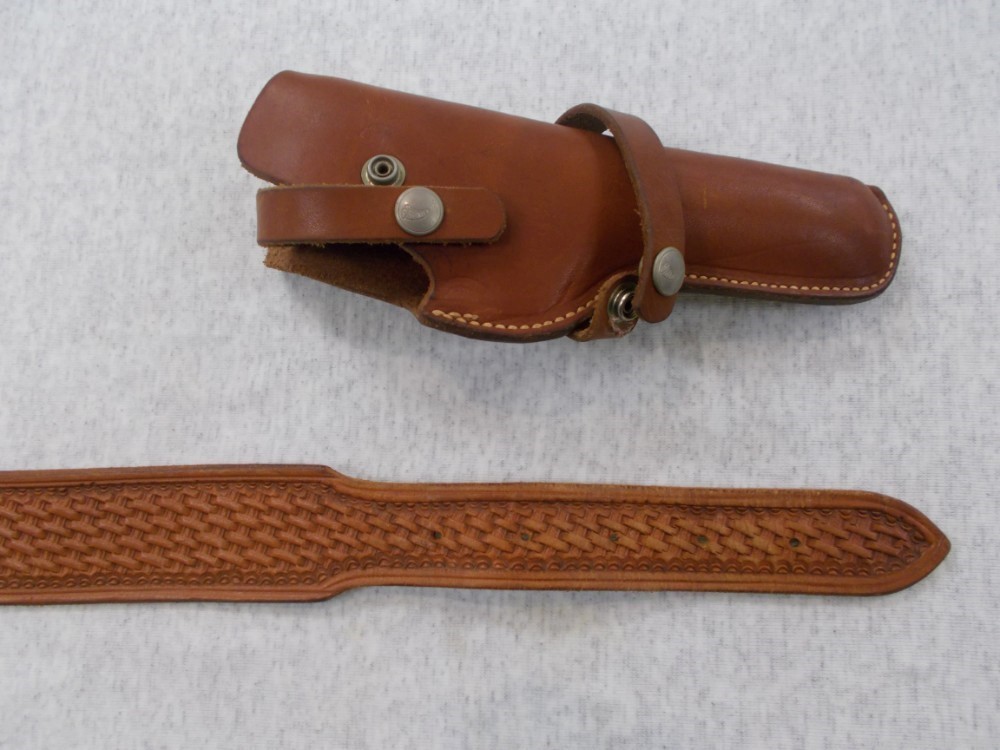 Leather Cartridge .22LR Belt & Holster-img-4