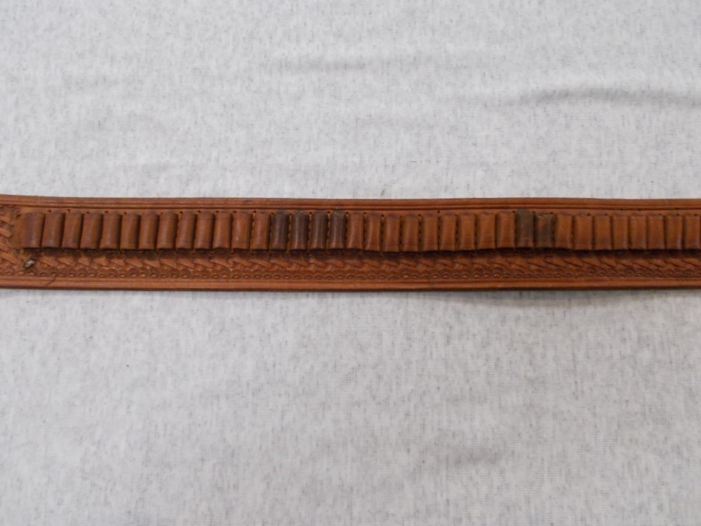 Leather Cartridge .22LR Belt & Holster-img-2